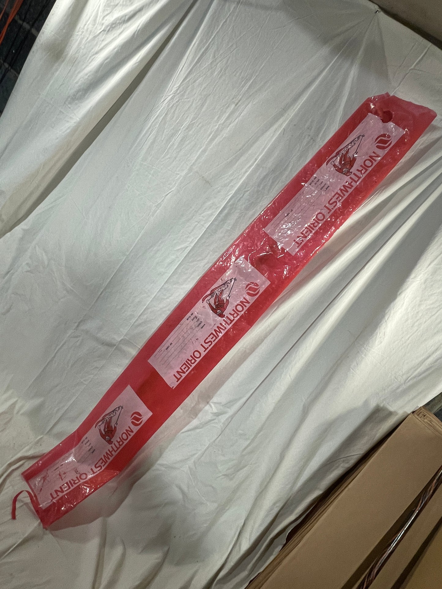 Northwest Orient Airlines Plastic Ski Bags - RARE!!!