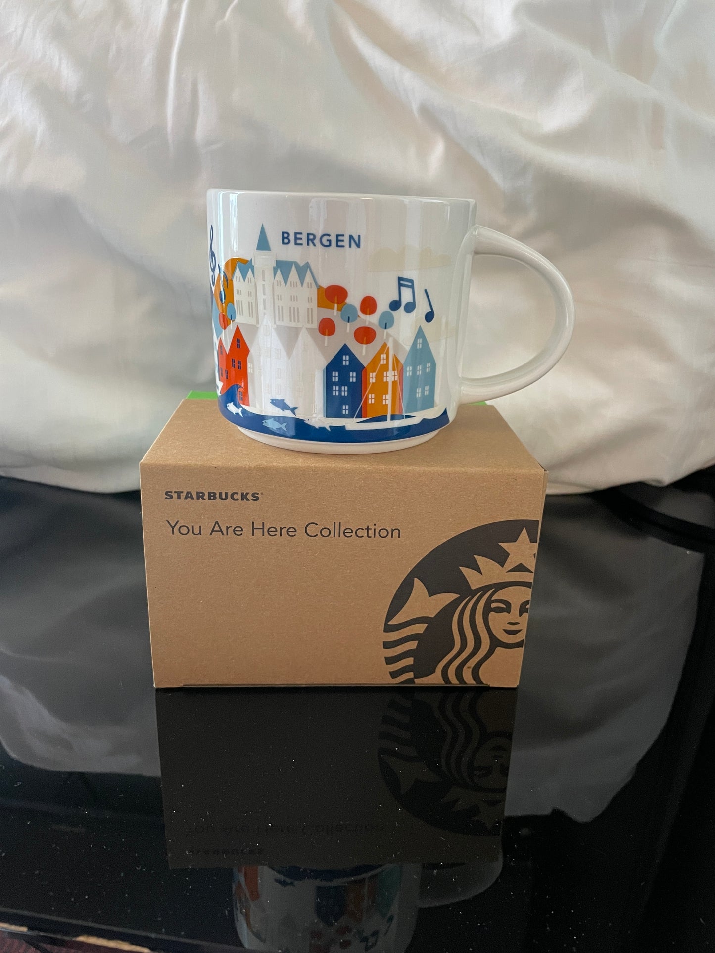 Starbucks "You Are Here" Coffee Mug - BERGEN, NORWAY!!!