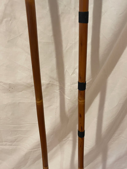 140cm Järvinen Bamboo Cross-Country Ski Poles - late 1960s - FINLAND