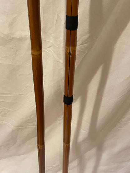 140cm Järvinen Bamboo Cross-Country Ski Poles - late 1960s - FINLAND