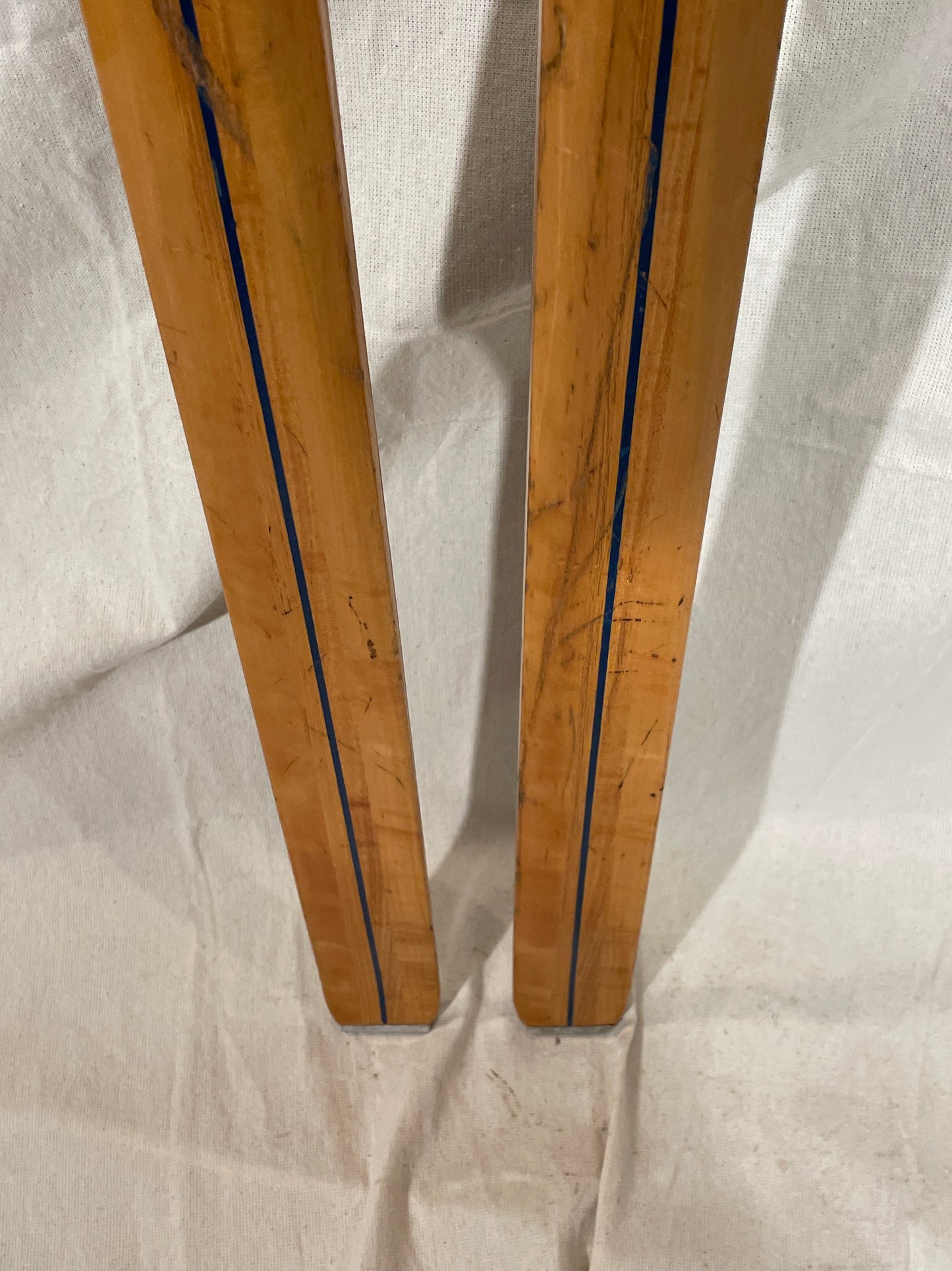 205cm Bonna "Konkurranse" Vintage Wood Cross-Country Racing Skis - NORWAY NORWAY - 1960!!!!