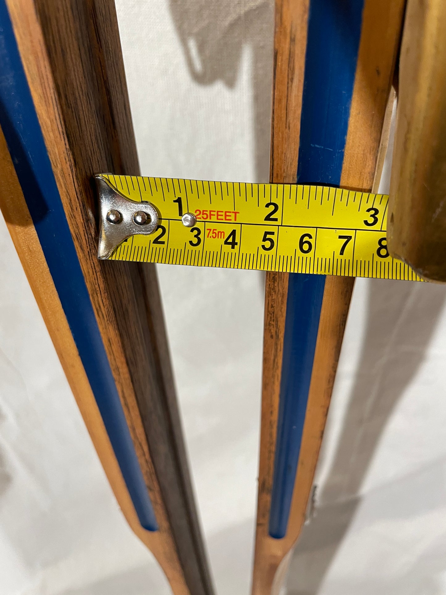 205cm Bonna "Konkurranse" Vintage Wood Cross-Country Racing Skis - NORWAY NORWAY - 1960!!!!
