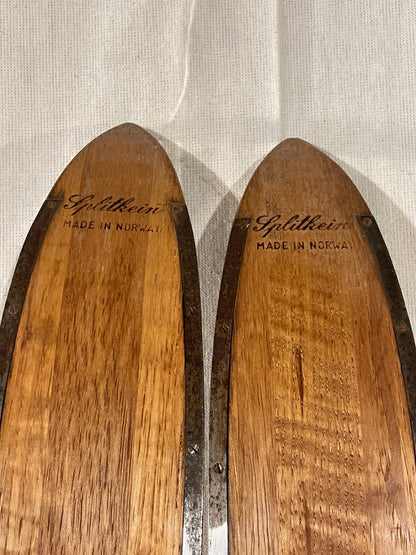 210cm Splitkein "Fjellski" Mountain Skis - Metal Edges - RARE RARE RARE - Just Discovered in Bergen, Norway!!!!