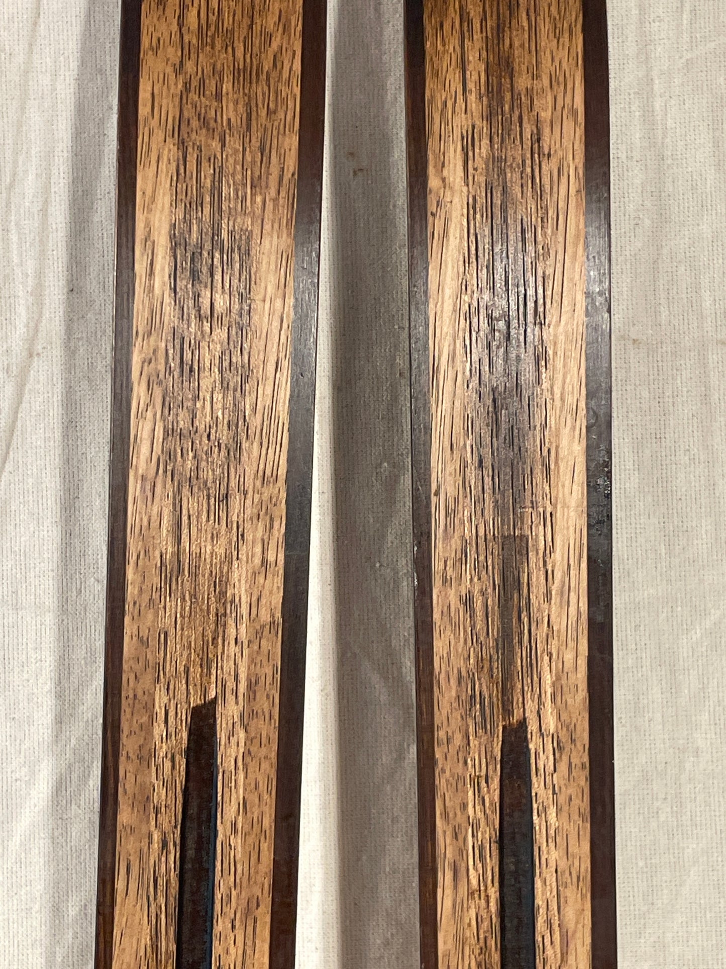 195cm Splitkein Early 1970s "Spesial" Wood Cross-Country Skis - Beautiful!  The Smell of Fresh PINE TAR!!!
