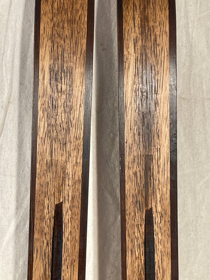 195cm Splitkein Early 1970s "Spesial" Wood Cross-Country Skis - Beautiful!  The Smell of Fresh PINE TAR!!!