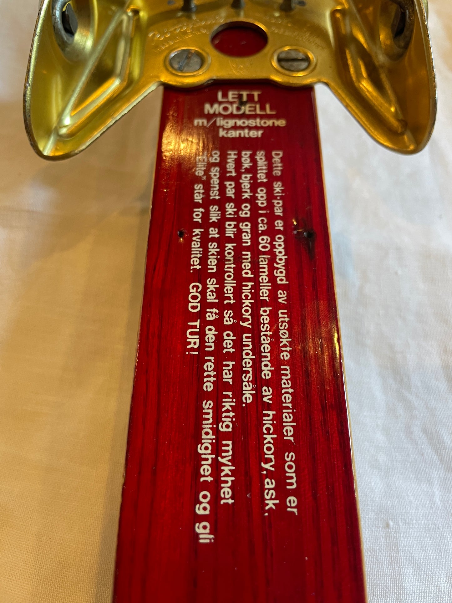 195cm Askjem Elite "Lett" Cross-Country Racing Skis - 1970s - BEAUTIFULLY RESTORED - Norway!!!