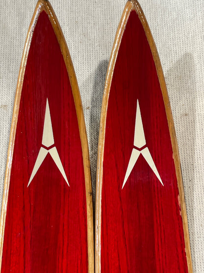 195cm Askjem Elite "Lett" Cross-Country Racing Skis - 1970s - BEAUTIFULLY RESTORED - Norway!!!
