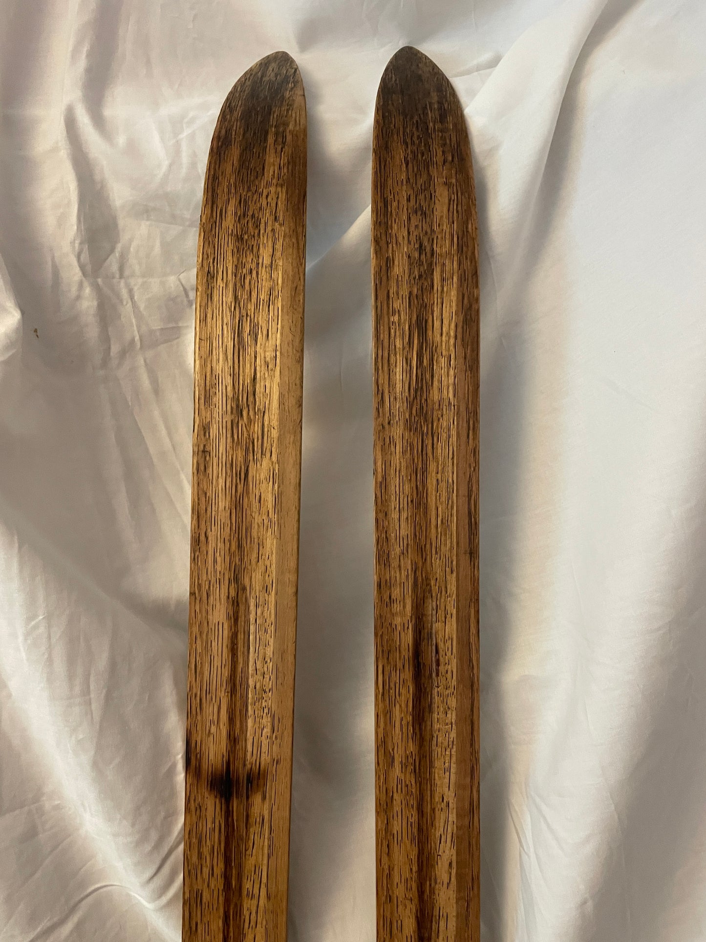 195cm Askjem "Elite" Early 1970s Wood Cross-Country Skis - The Smell of Fresh PINE TAR!!!