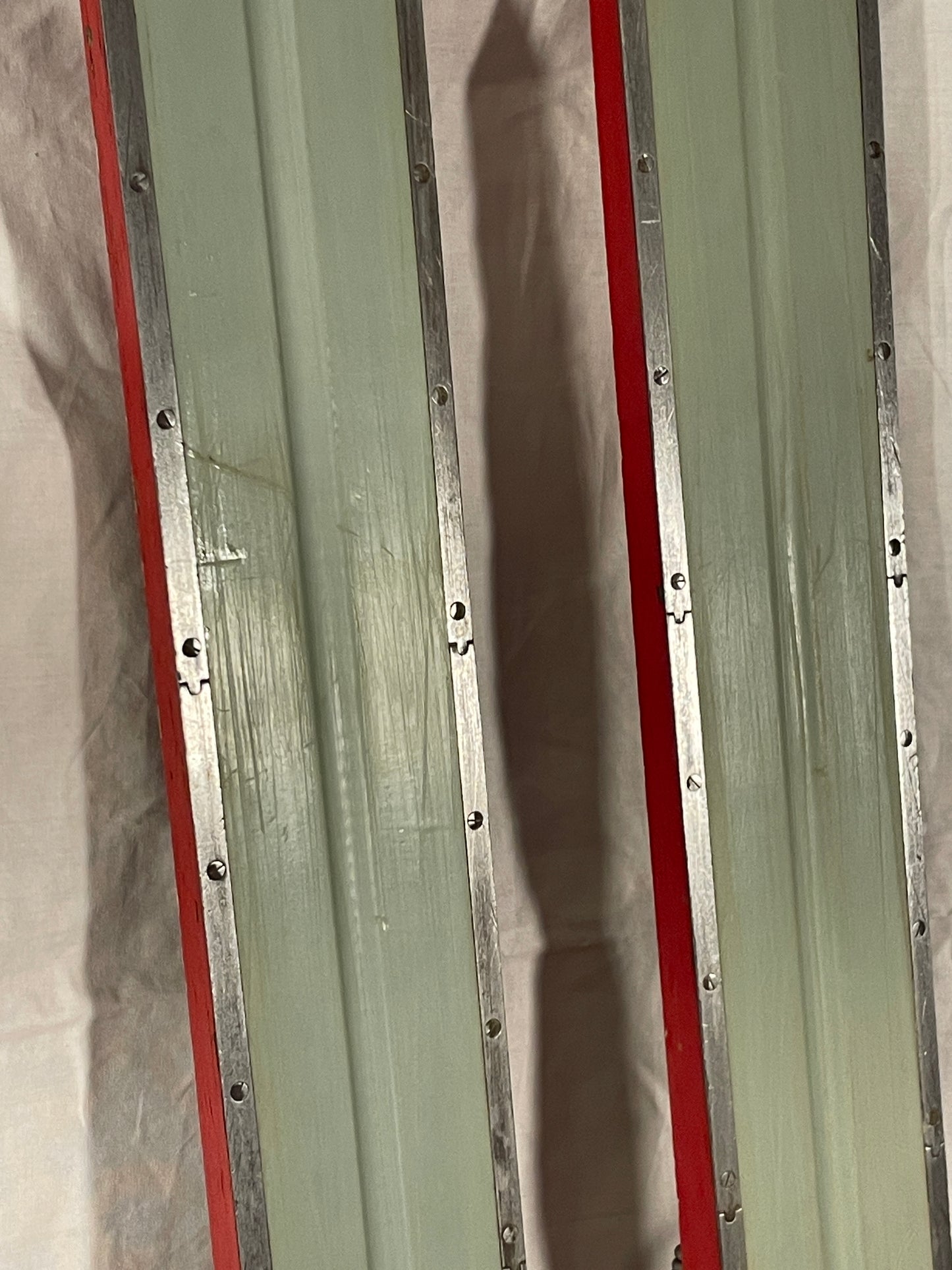 210cm Bonna of Norway Early 1960s Alpine/Backcountry Metal Edge Skis - RARE