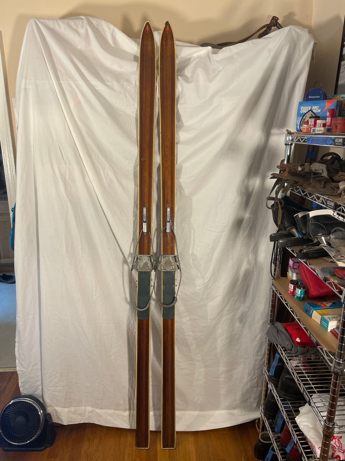 210cm Bonna early 1960s Metal-Edge "Fjellski" - NORWAY!!!