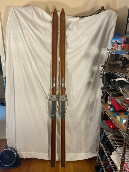 210cm Bonna early 1960s Metal-Edge "Fjellski" - NORWAY!!!