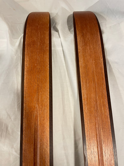 205cm Madshus "Clipper" Cross-Country Touring Skis - early 1960s - BARELY USED!!!