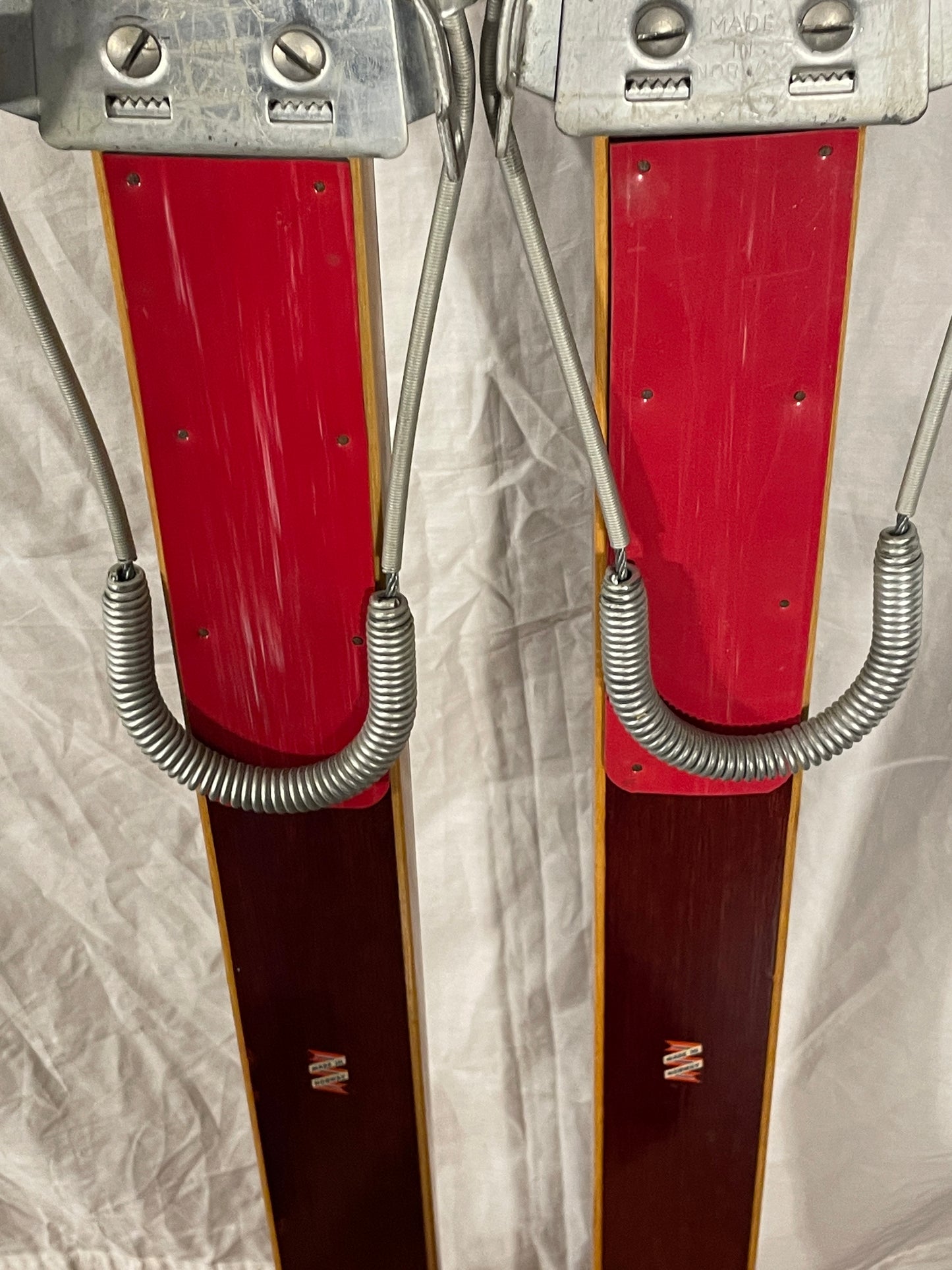 190cm Madshus "Clipper" Cross-Country Touring Skis - early 1960s - BARELY USED!!!