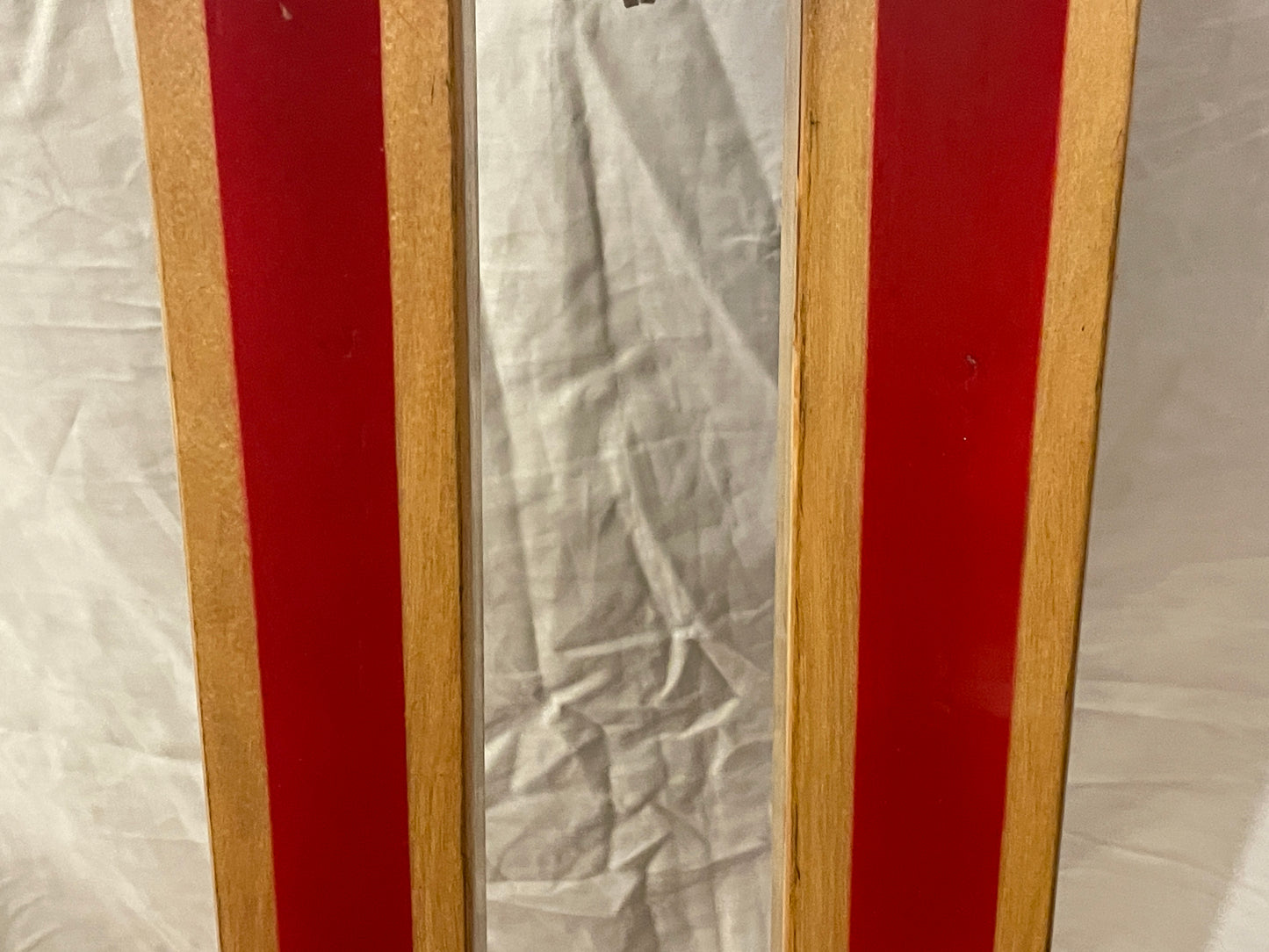 215cm Esko Järvinen Wood Cross-Country Racing Skis - Early 70s - Hickory Base/"Plastik" Edge!!!