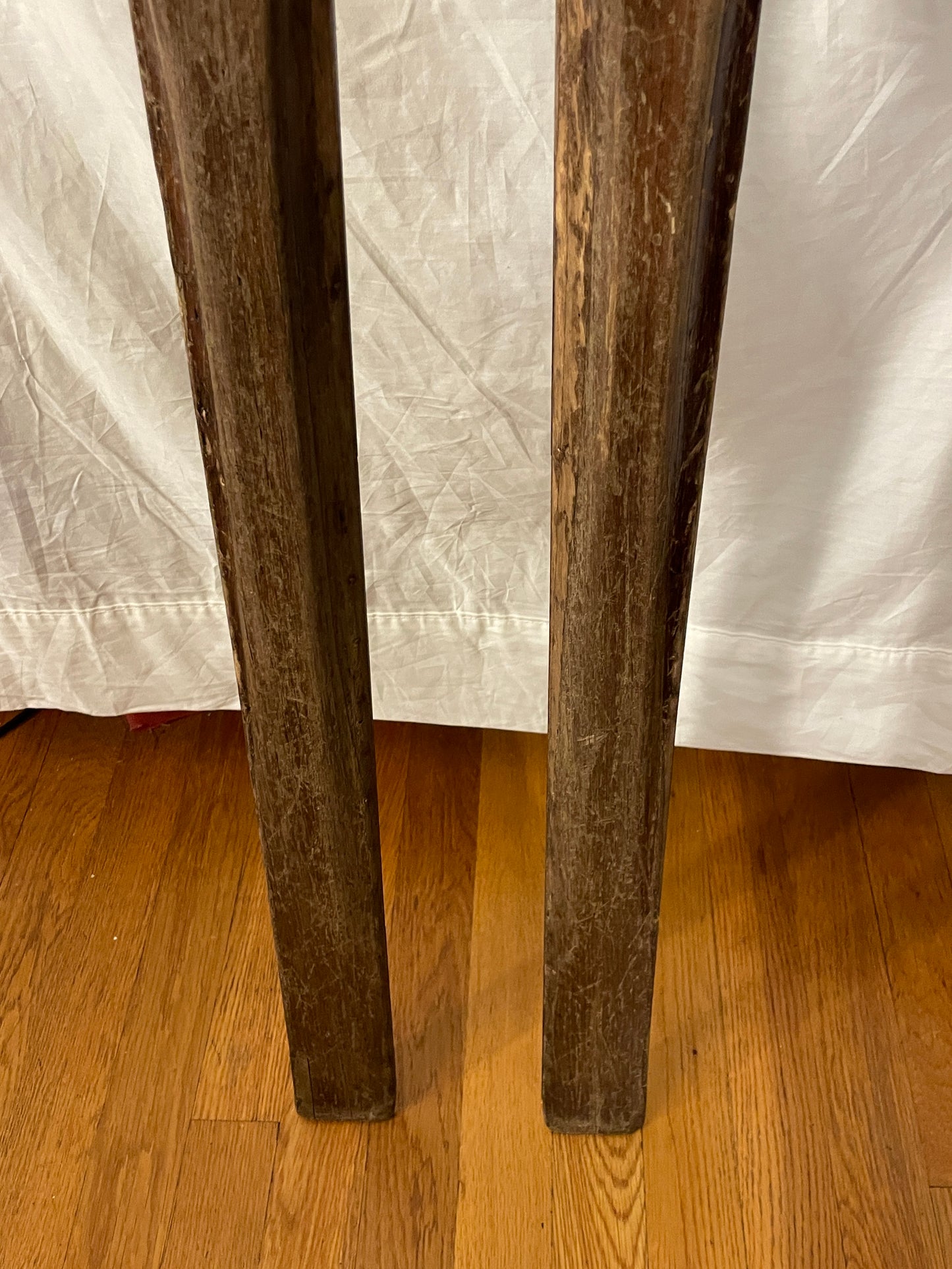 200cm Norwegian Metal-Edge Backcountry Skis - Sold by Sverre Østbye, Oslo NO.  Solid Wood!