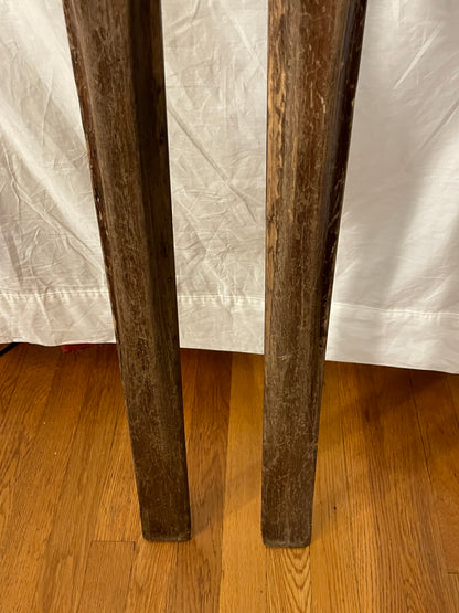 200cm Norwegian Metal-Edge Backcountry Skis - Sold by Sverre Østbye, Oslo NO.  Solid Wood!