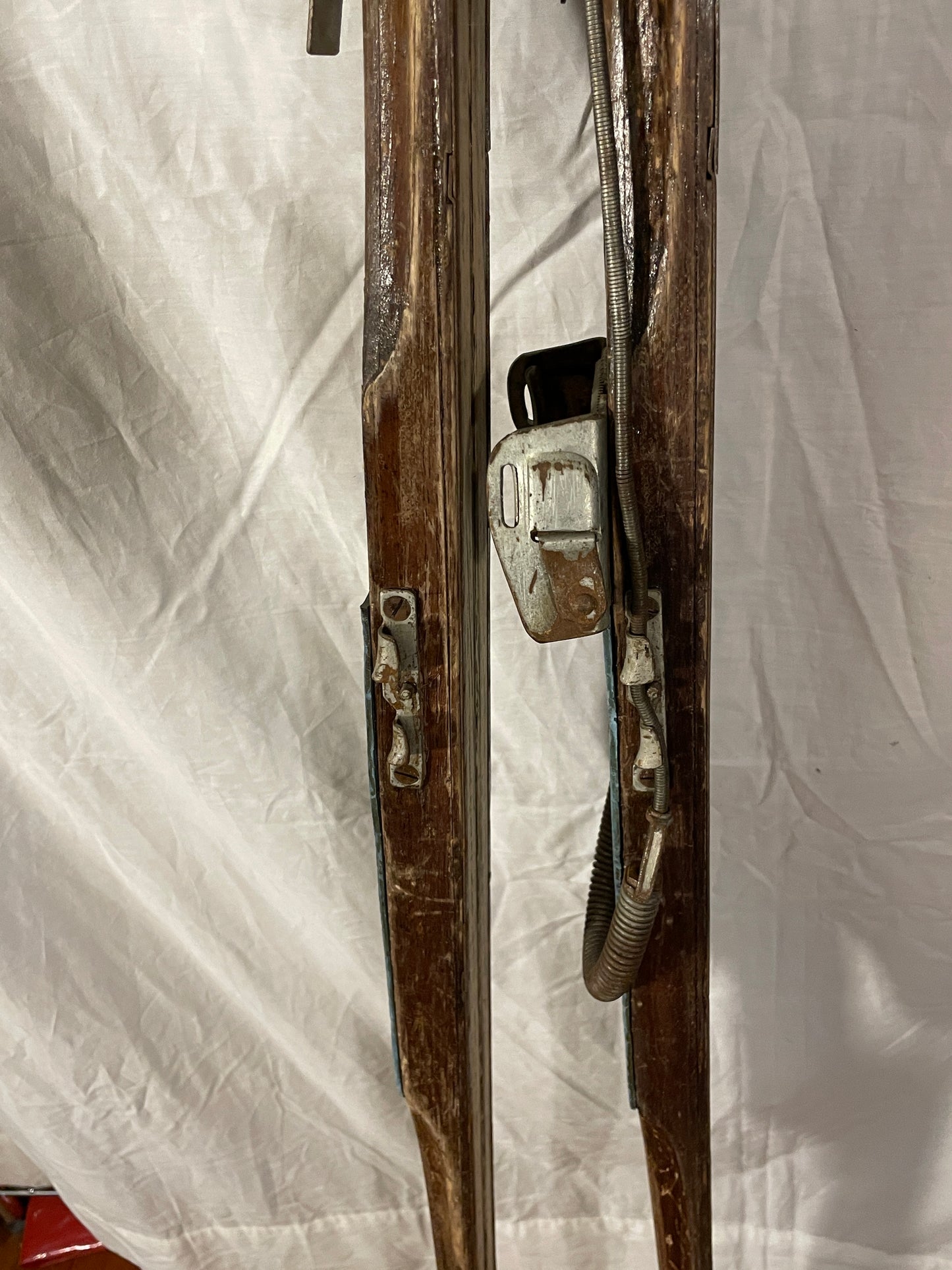 200cm Norwegian Metal-Edge Backcountry Skis - Sold by Sverre Østbye, Oslo NO.  Solid Wood!