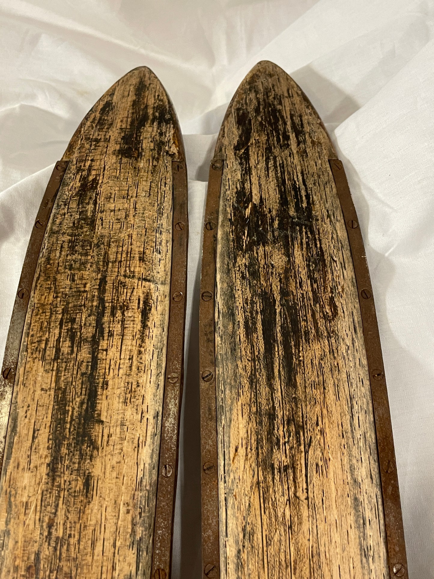 200cm Norwegian Metal-Edge Backcountry Skis - Sold by Sverre Østbye, Oslo NO.  Solid Wood!