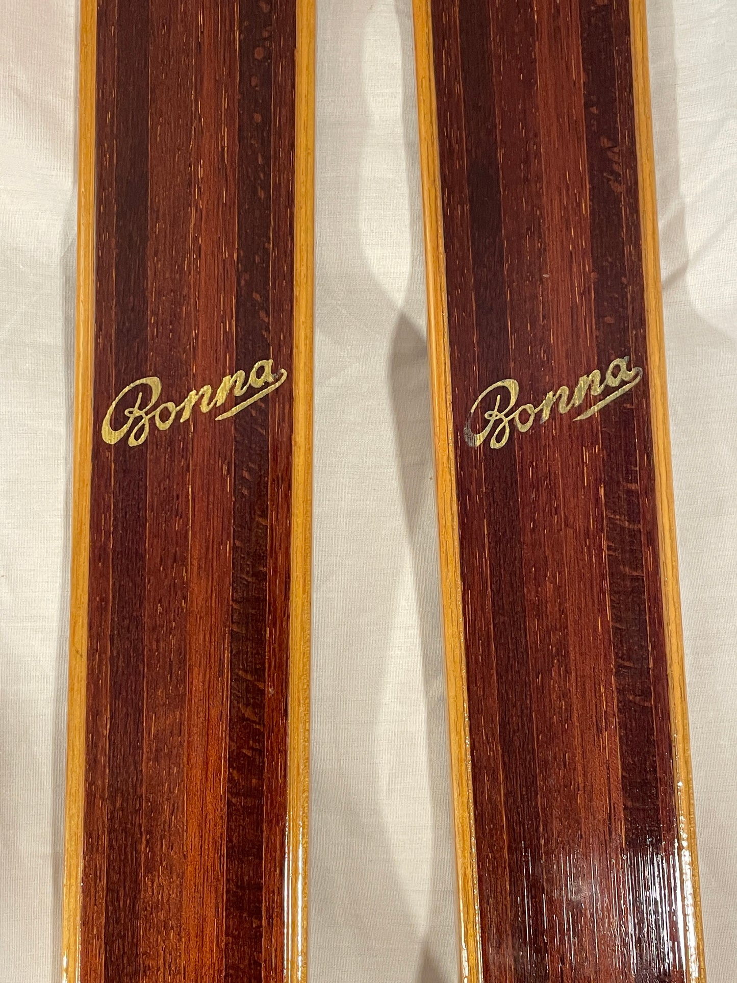 205cm Bonna of Norway Early 1960s Light Touring Skis - NICE!!!