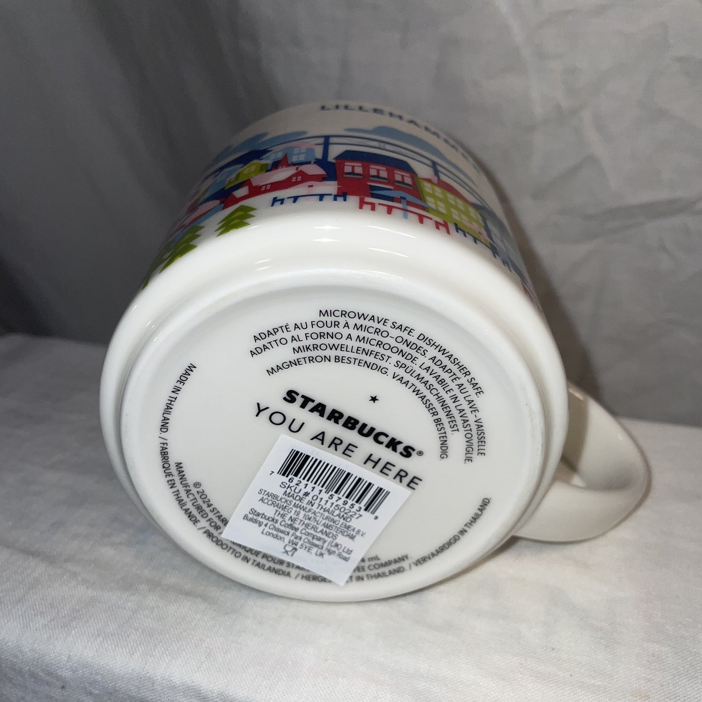 Starbucks "You Are Here" Coffee Mug - Lillehammer, Norway - NEW!!!