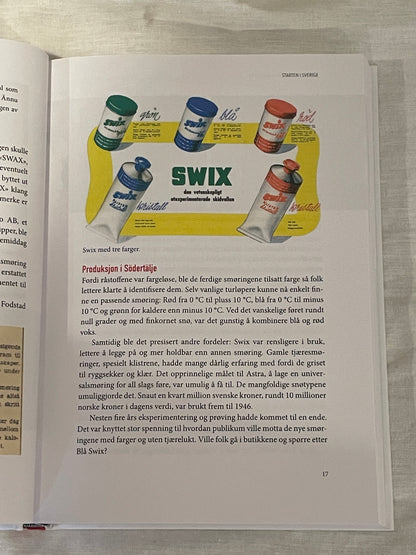 Swix Ski Wax - The Official History!! "Historien og Menneskene" by Harald Bjerke - In Norsk!!!