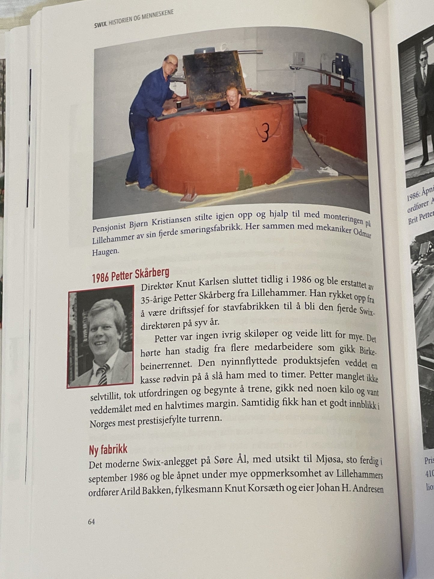 Swix Ski Wax - The Official History!! "Historien og Menneskene" by Harald Bjerke - In Norsk!!!