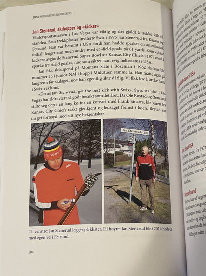 Swix Ski Wax - The Official History!! "Historien og Menneskene" by Harald Bjerke - In Norsk!!!