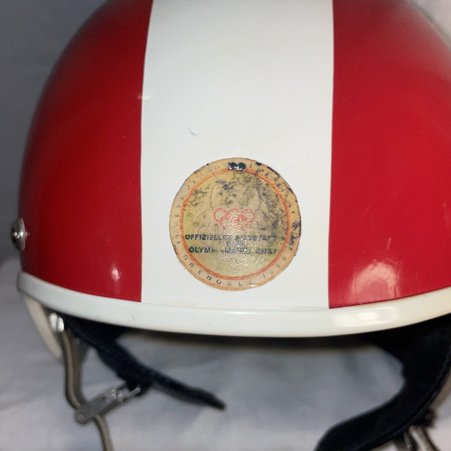 Vintage 1960s Downhill Ski Helmet from AUSTRIA!