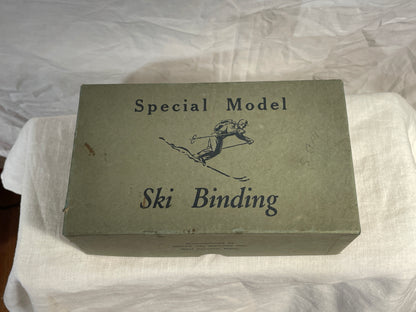 Dovre 1940s/50s "Special Model" Kids' Downhill Ski Binding - Carroll Reed-Branded - UNUSED!!!