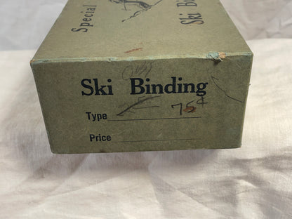 Dovre 1940s/50s "Special Model" Kids' Downhill Ski Binding - Carroll Reed-Branded - UNUSED!!!