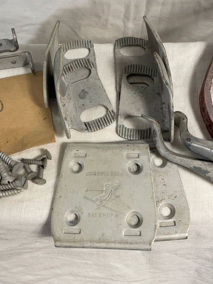 Dovre 1940s/50s "Special Model" Kids' Downhill Ski Binding - Carroll Reed-Branded - UNUSED!!!