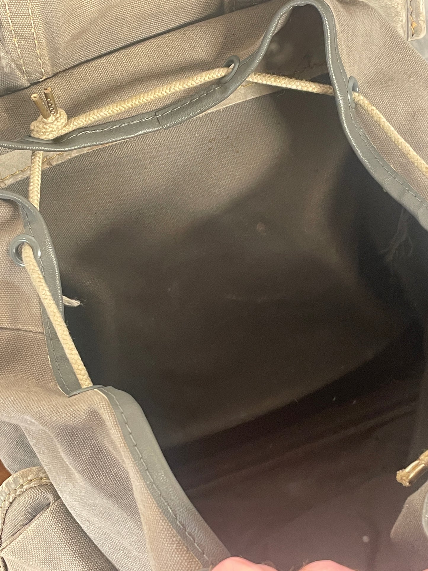 Vintage 1960s Rondane - Brede Vollestad of Oslo Leather/Canvas Frame Rucksack - GREAT condition!