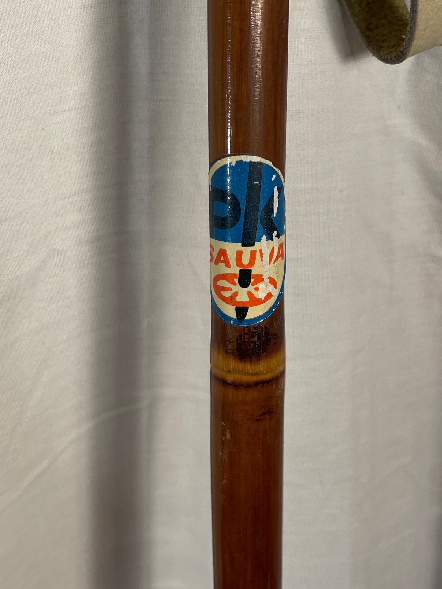 140cm "Korpela" Bamboo Cross-Country Ski Poles - FINLAND SUOMI FINLAND - 1960s