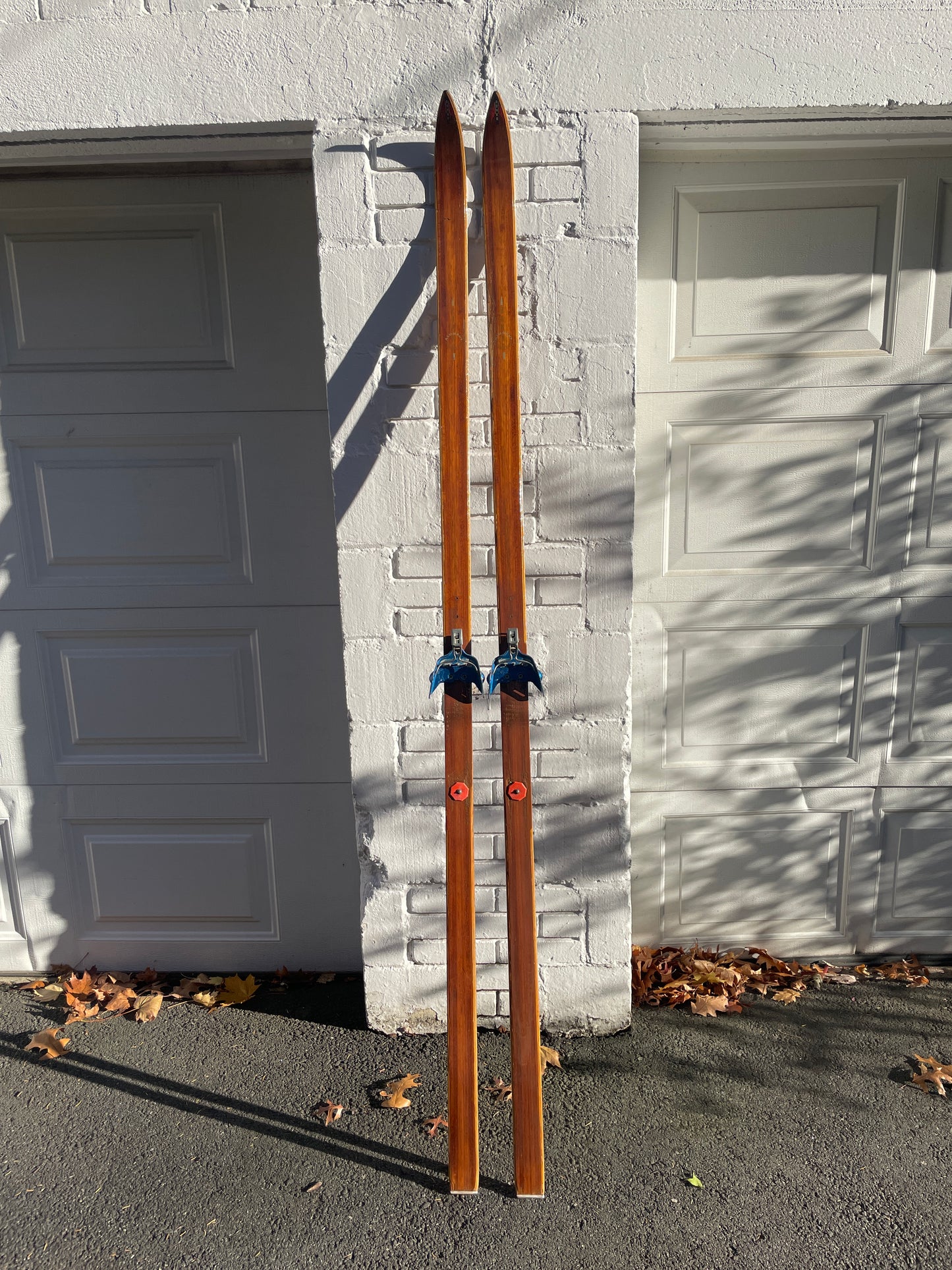 205cm Bonna of Norway "Alukant" Early 1960s Off-Track Cross-Country Skis - Skiing History!!!