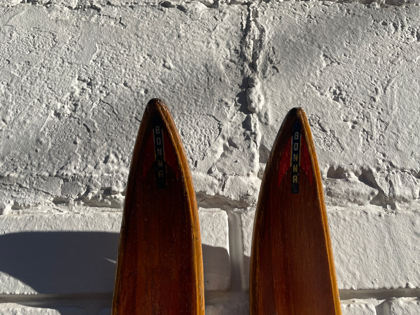 205cm Bonna of Norway "Alukant" Early 1960s Off-Track Cross-Country Skis - Skiing History!!!