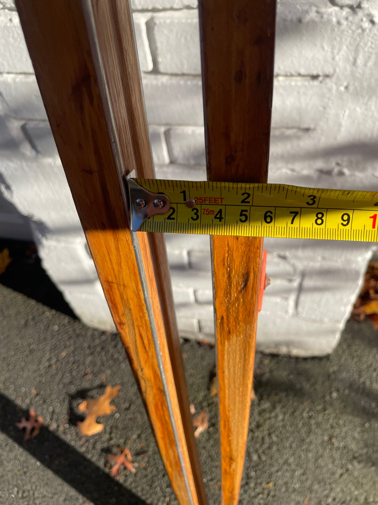 205cm Bonna of Norway "Alukant" Early 1960s Off-Track Cross-Country Skis - Skiing History!!!