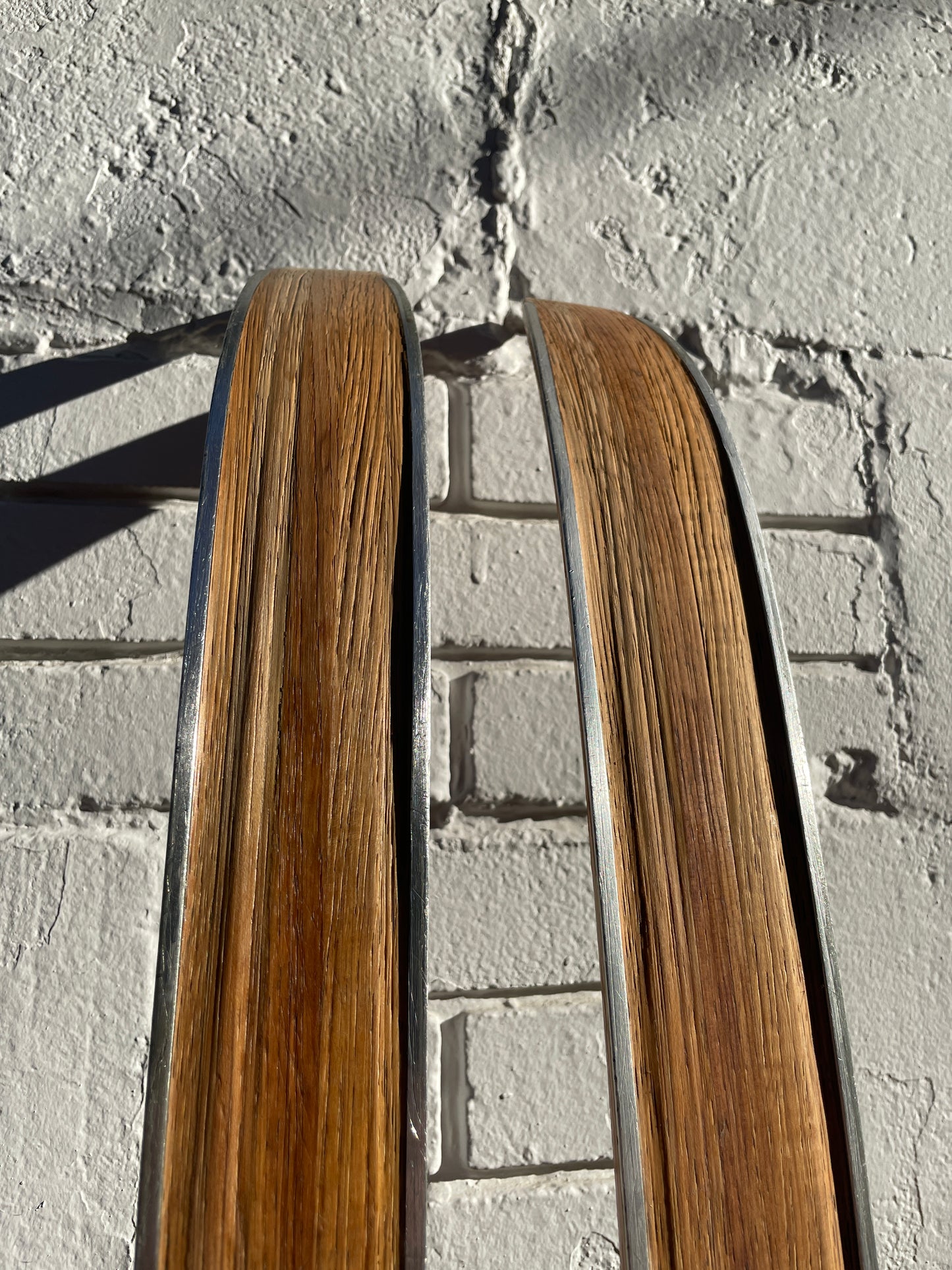 205cm Bonna of Norway "Alukant" Early 1960s Off-Track Cross-Country Skis - Skiing History!!!