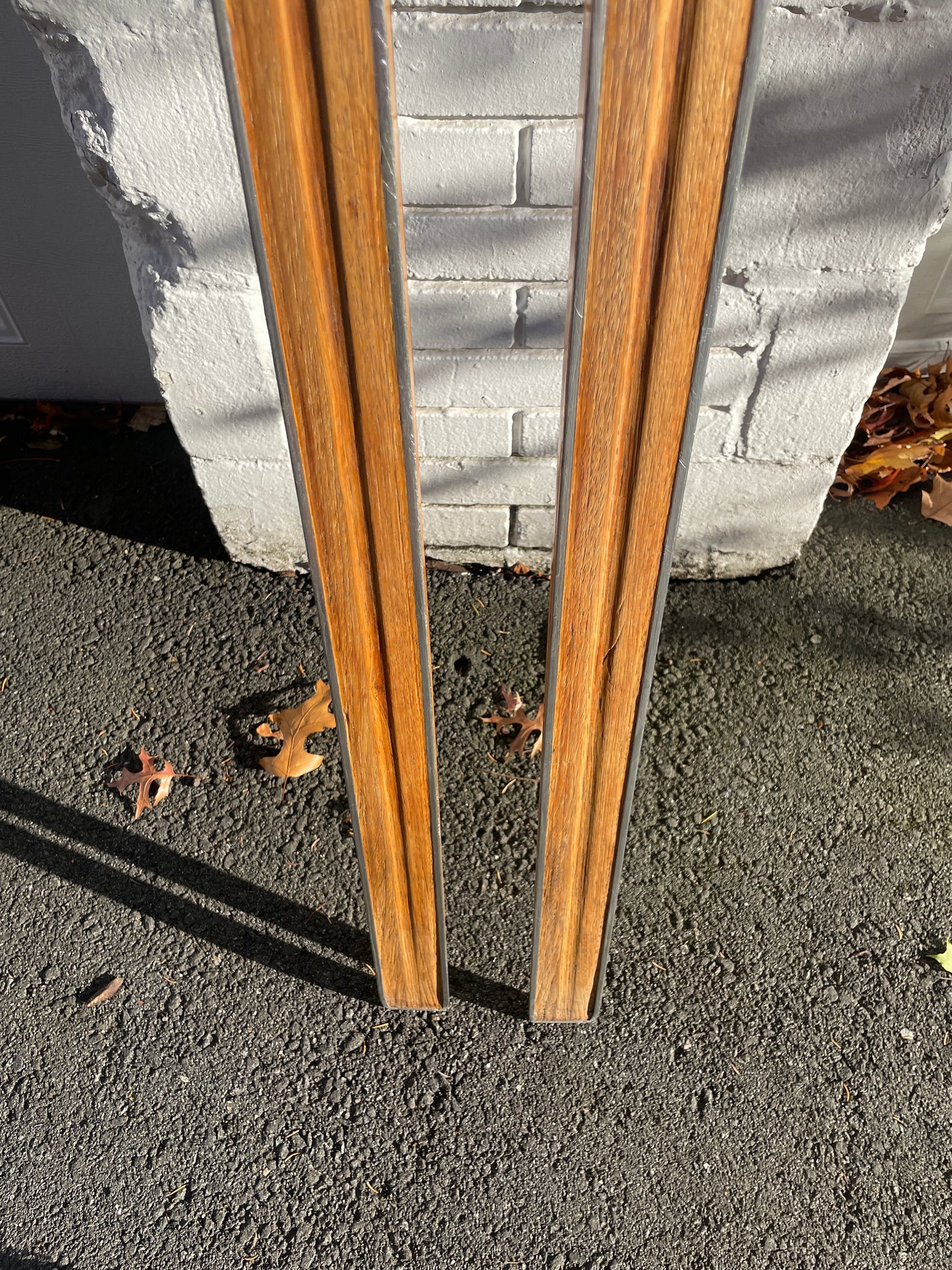 205cm Bonna of Norway "Alukant" Early 1960s Off-Track Cross-Country Skis - Skiing History!!!