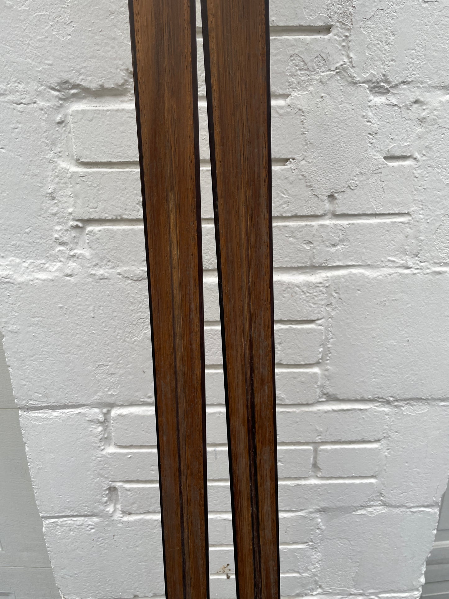 195cm Blå-Skia Wood Nordic Racing Skis - Early 1970s - Completely Unused - RARE BALSA CORE!!!