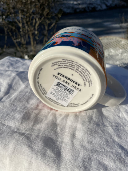 Starbucks "You Are Here" Coffee Mug - KRISTIANSAND, NORWAY!!!