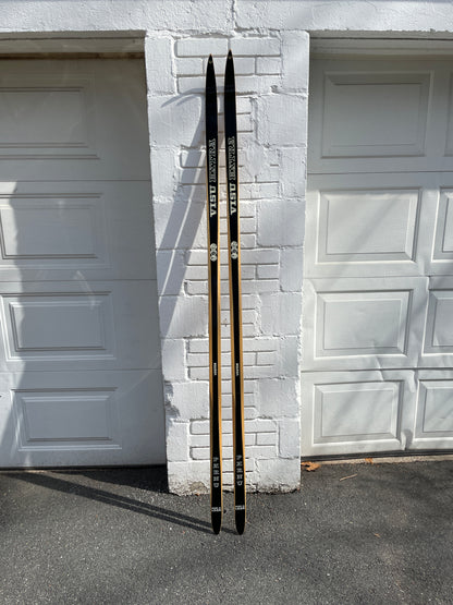 190cm Visu "Extra" 1970s Wood Cross-Country Racing Skis - from USSR!!!  BRAND NEW