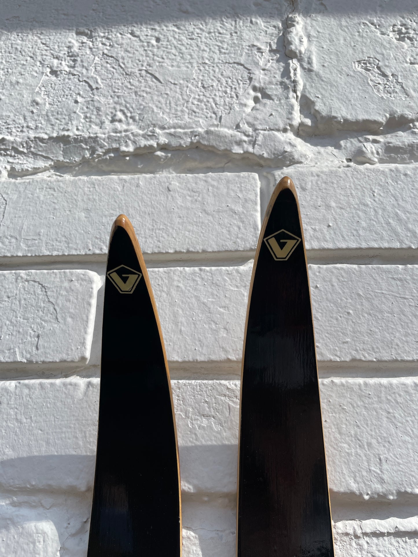 190cm Visu "Extra" 1970s Wood Cross-Country Racing Skis - from USSR!!!  BRAND NEW