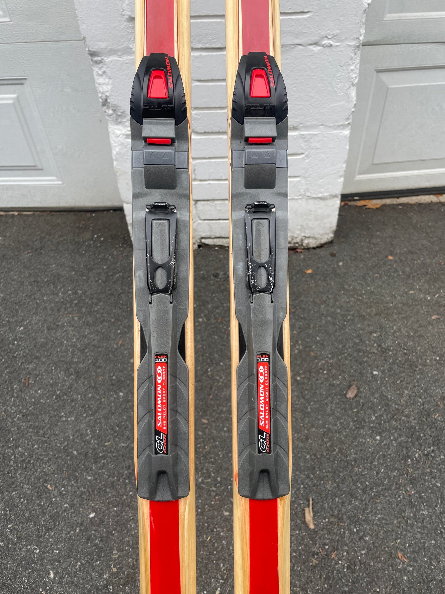 215cm Esko Järvinen Wood Cross-Country Racing Skis - Beauty on the Cheap!!!