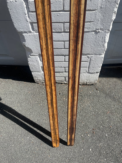 BARGAIN BIN!!! - 215cm Madshus Langrenn early 1970s Wood Cross-Country Skis