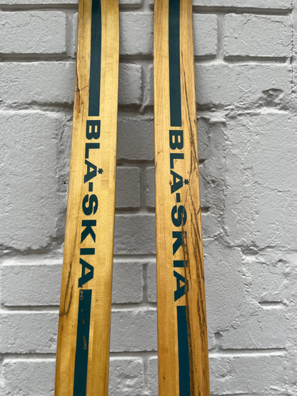 BARGAIN BIN!!! - 210cm Blå-Skia Wood Nordic Racing Skis - Low-Maintenance Base - You CAN Afford the Best!!! (not matching but who cares)