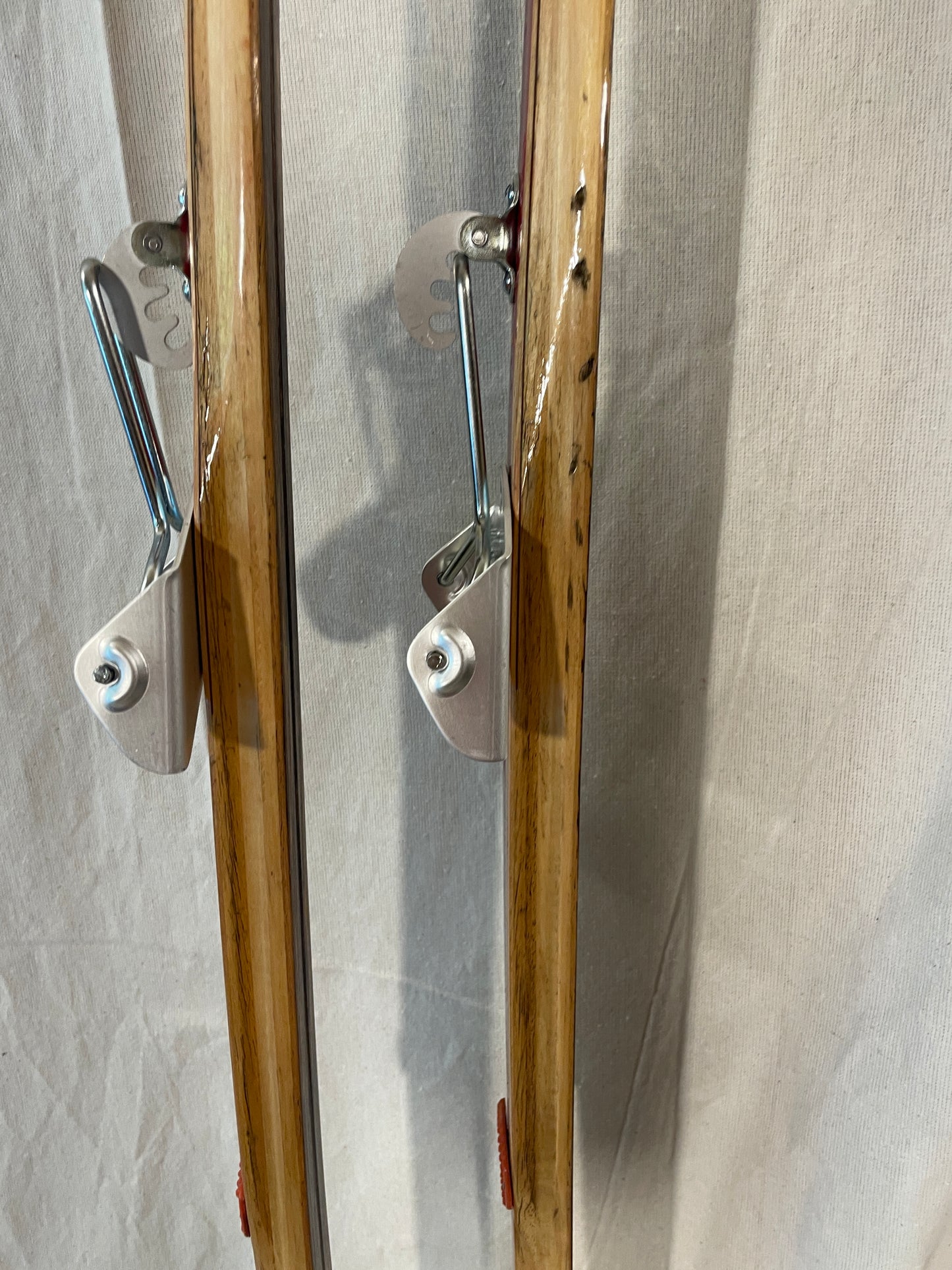 210cm Esko Järvinen Wood Cross-Country Racing Skis - 1974 - Highly Desirable Birch Base