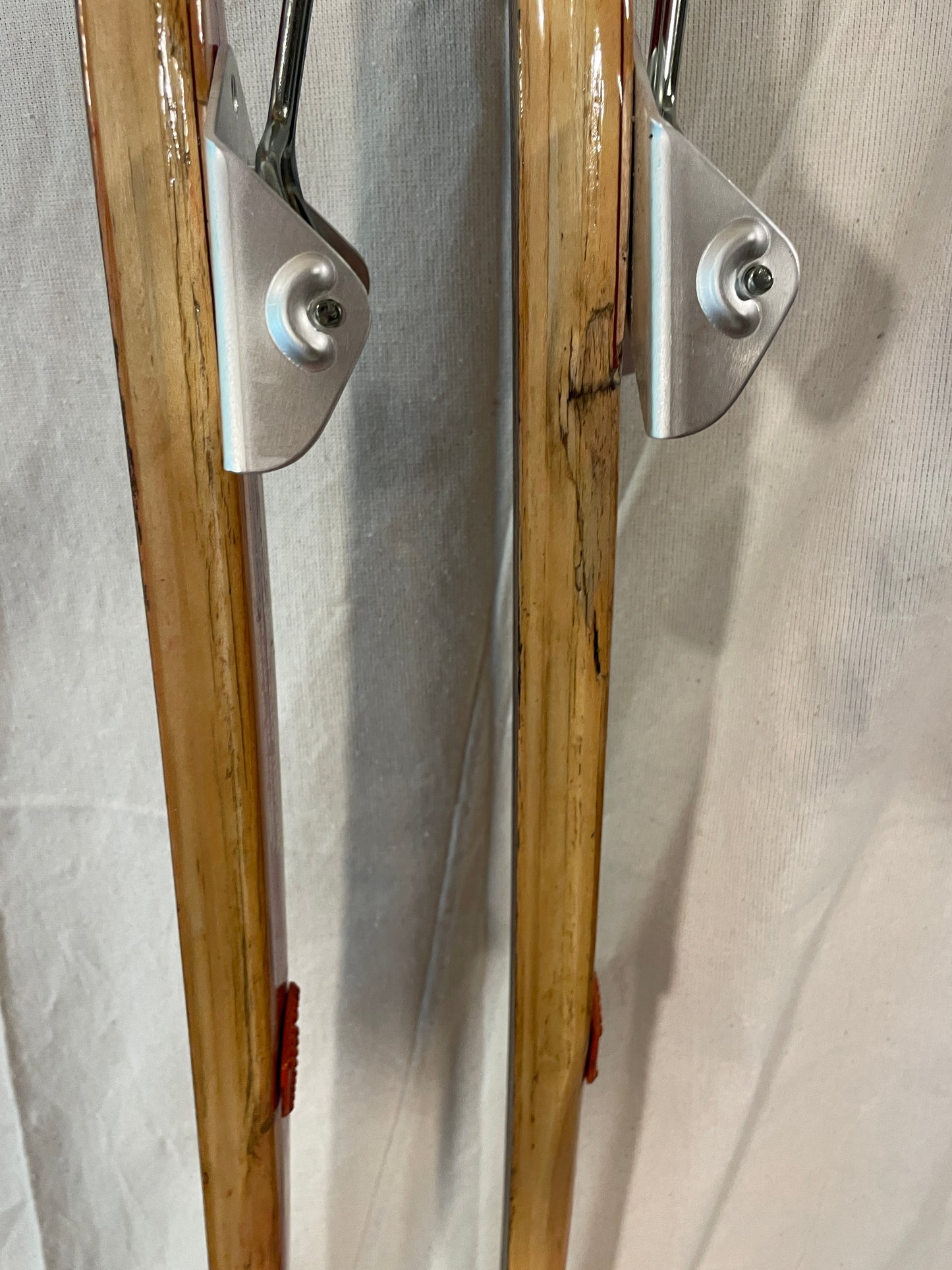 210cm Esko Järvinen Wood Cross-Country Racing Skis - 1974 - Highly Desirable Birch Base