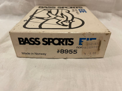 Bass Sports "EIE" Vintage Cross-Country Ski Bindings - Made in Norway - RARE