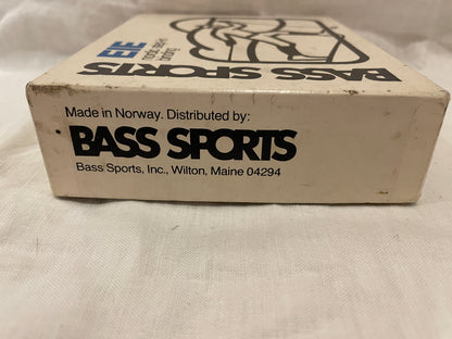 Bass Sports "EIE" Vintage Cross-Country Ski Bindings - Made in Norway - RARE