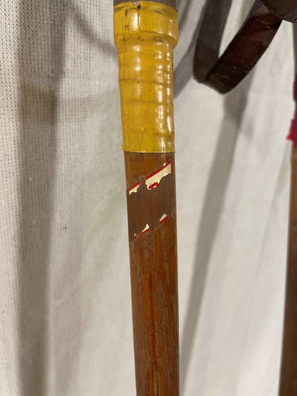 145cm Järvinen "Erikoiskilpa" Bamboo Cross-Country Ski Poles - Finland - mid 1960s